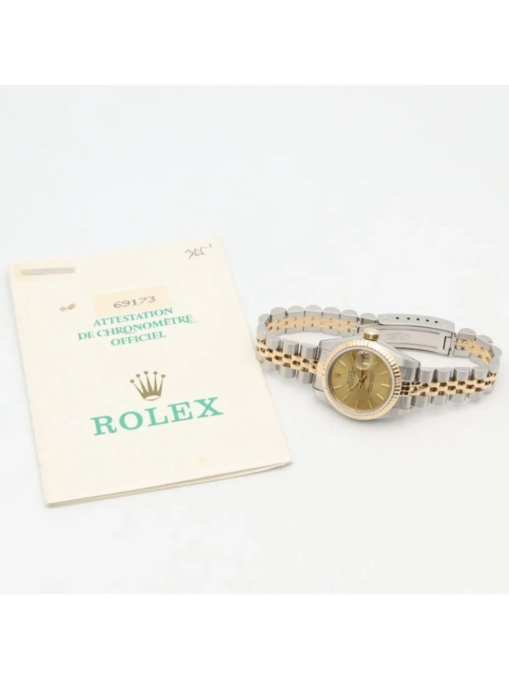 Rolex Watch Datejust Number 18K Stainless Steel